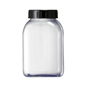 PVC rookkan met deksel 2 ltr