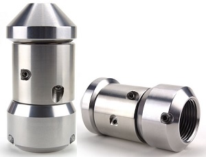 RVS roterende spuitkop 3/8"F-40l/m-140bar